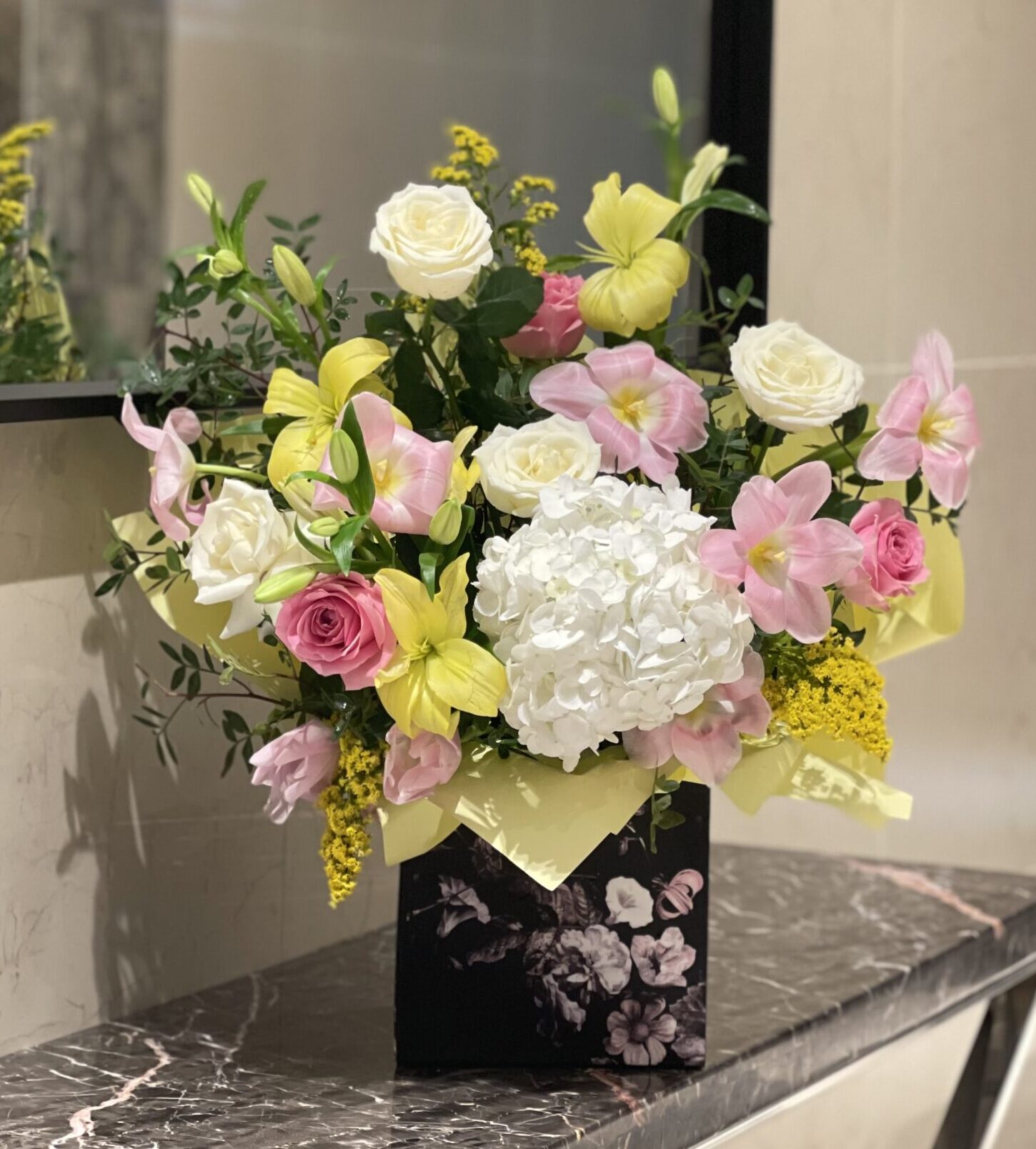 Hydrangea Bloom Box