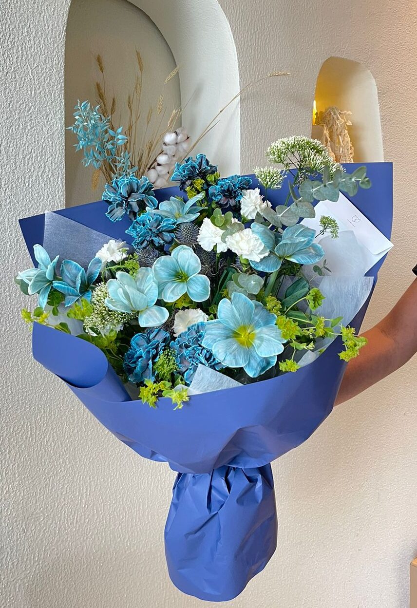 Blue Flowers II