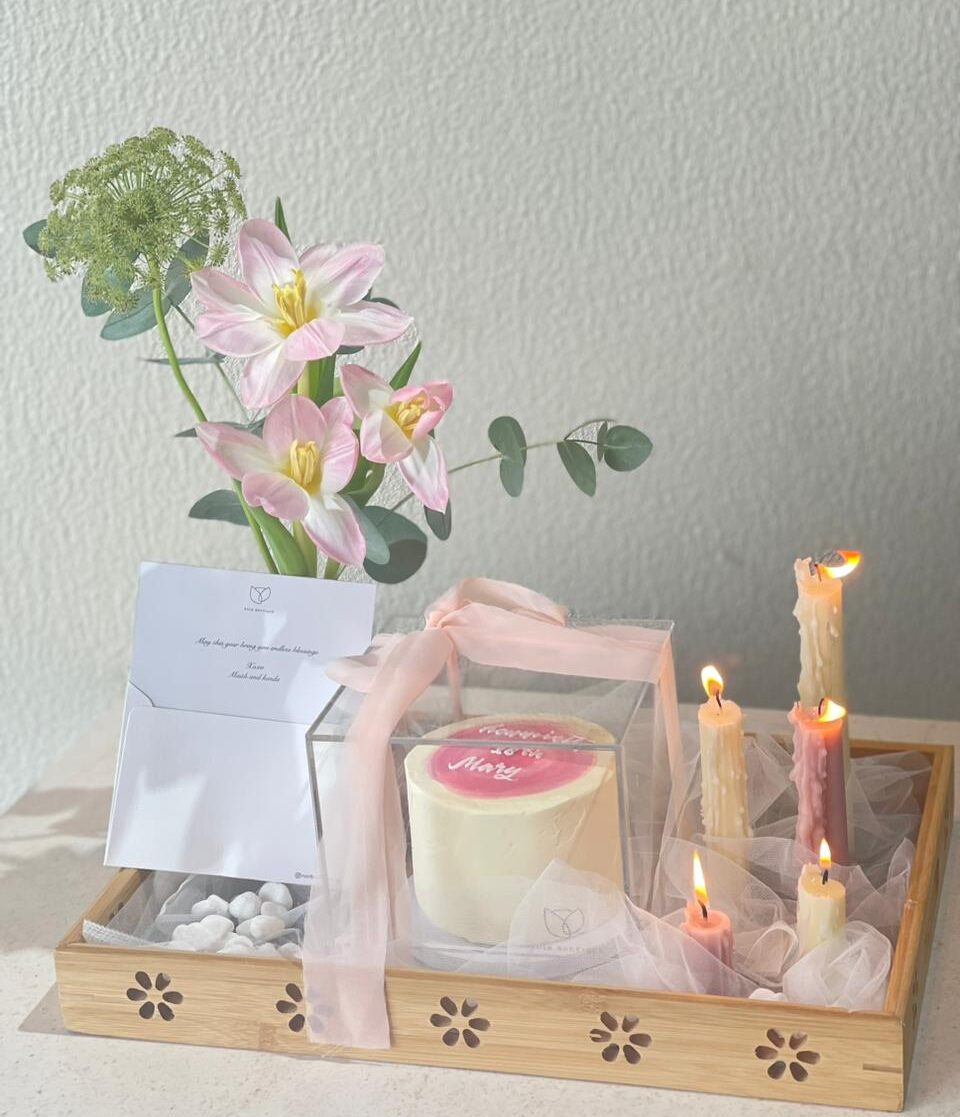 Pink Tulip Signature II