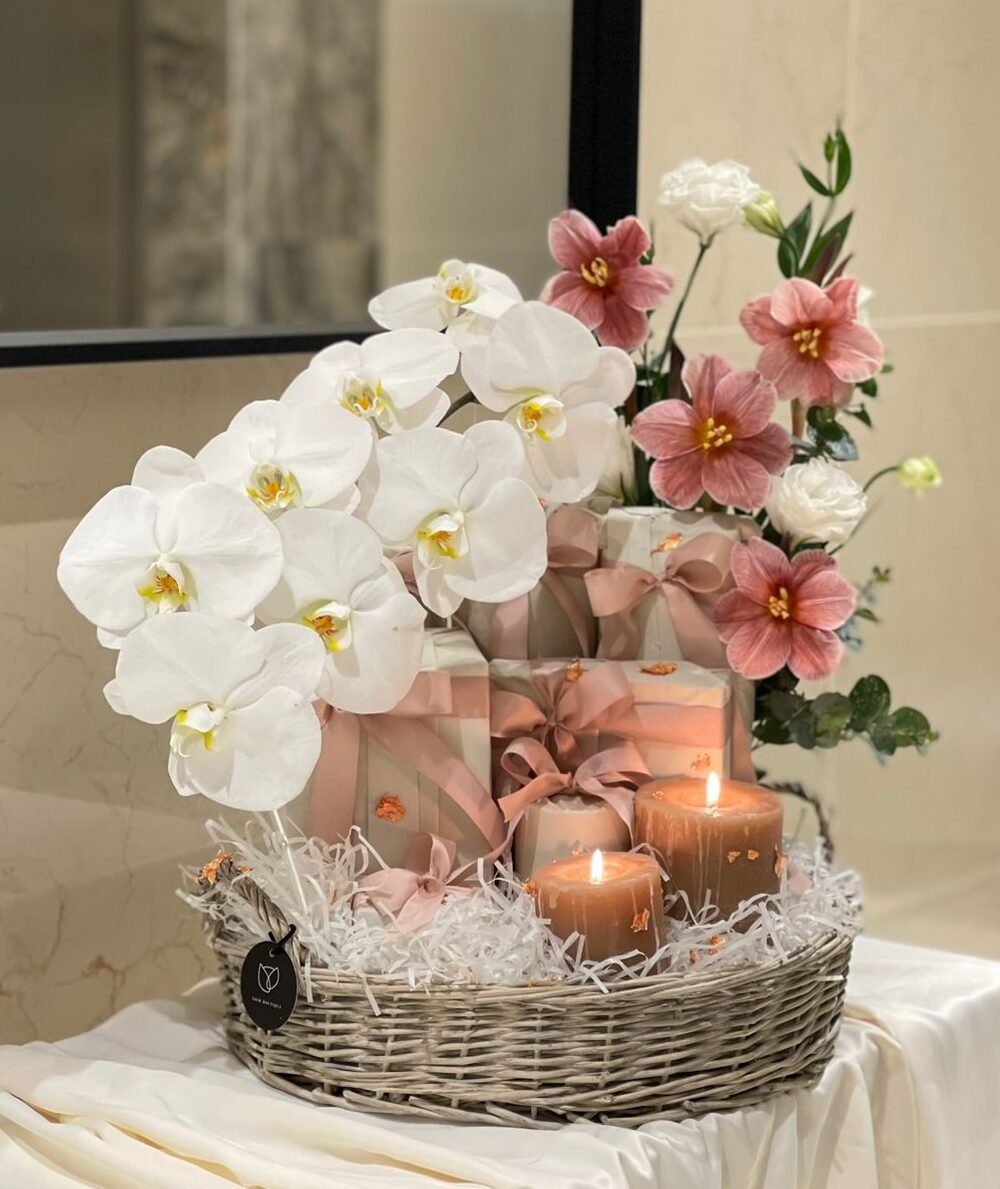White and Brown Flowers