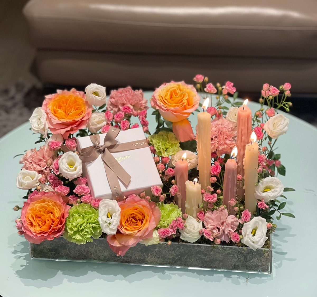 Yellow & Orange Flower Arrangement